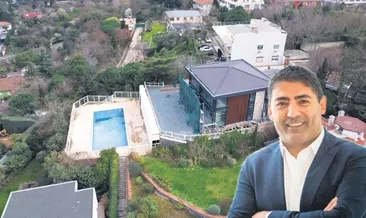 İzinsiz, projesiz Boğaz’a villa dikti
