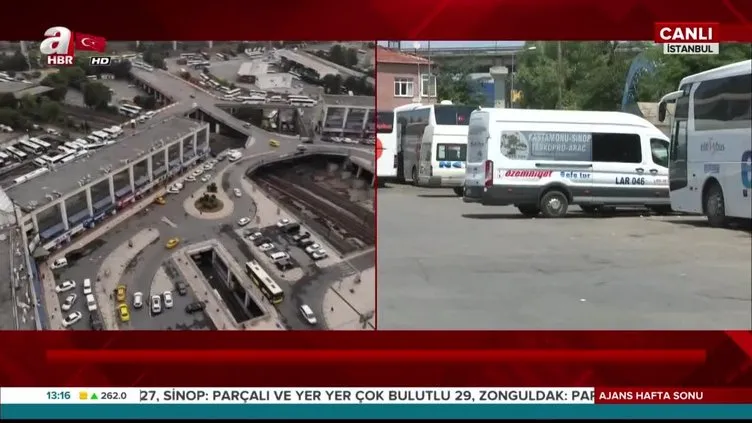 Vatandaşlar oy kullanmak için İstanbul'a dönüyor
