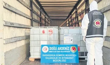 Tonlarca kaçak akaryakıt ele geçirildi