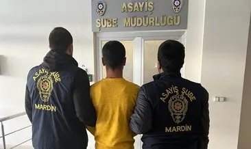 Mardin’de organ ve doku ticareti yapma suçundan aranan şüpheli yakalandı