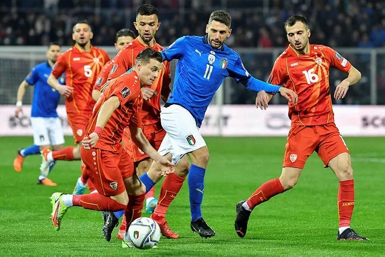 Kuzey Makedonya’dan büyük sürpriz! İtalya Dünya Kupası’nda yok