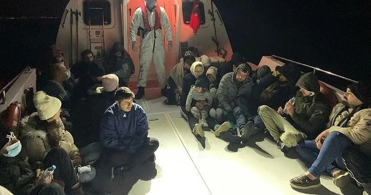 Yunanistan’ın ölüme ittiği 182 kaçak göçmen kurtarıldı