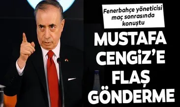 Semih Özsoy’dan Mustafa Cengiz’e flaş gönderme