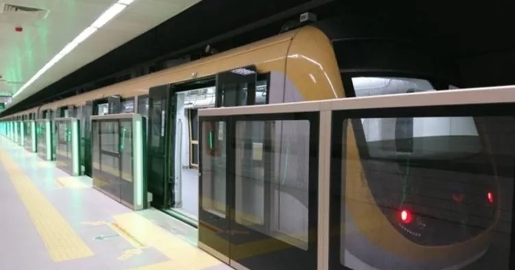 Sürücüsüz metronun test sürüşleri devam ediyor