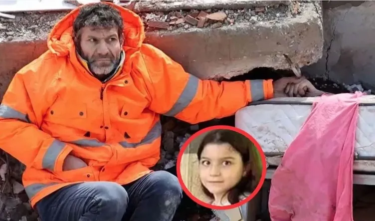 Enkaz altındaki kızının elini bir an bırakmamıştı! O baba konuştu: Türkiye’yi ağlatan sözler…