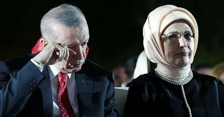 Külliye’de 30 Ağustos için görkemli kutlama! Başkan Erdoğan gözyaşlarını tutamadı