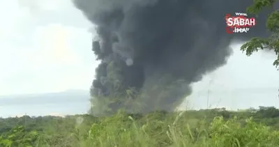 Küba’da petrol tesisinde yangın! Yüzlerce yaralı var | Video