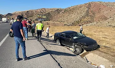 Sivas’ta otomobil devrildi: 5 yaralı