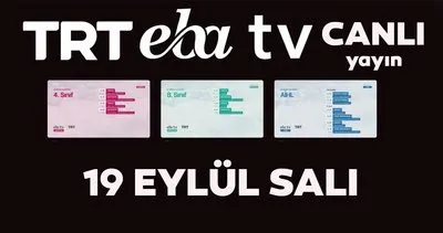 TRT EBA TV canlı izle! 29 Eylül 2020 Salı ’Uzaktan Eğitim’ Ortaokul, İlkokul, Lise kanalları canlı yayın | Video