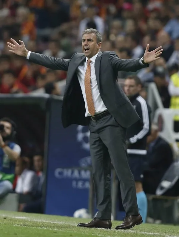 Galatasaray-Atletico Madrid maçından kareler