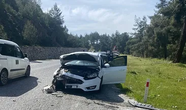 Manisa’da trafik kazası: 4 kişi yaralandı! #manisa