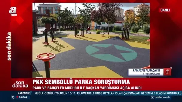 Son dakika! İstanbul'daki PKK sembollü çocuk parkı skandalında flaş gelişme! Açığa alındılar | Video