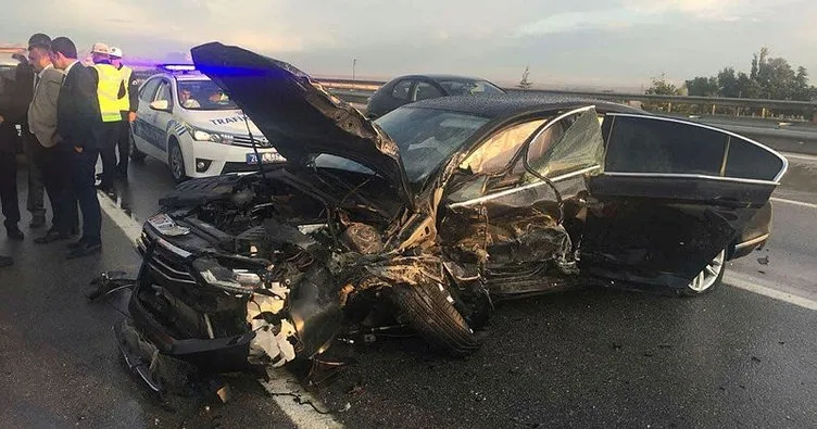 MHP Genel Başkan Yardımcısı Ruhsar Demirel trafik kazası geçirdi!