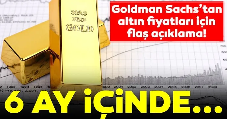 Goldman Sachs: Altın fiyatı altı ay içinde 1,600 doları aşacak