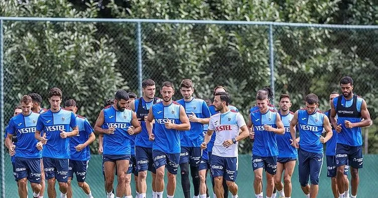 Trabzonspor’da 7 milli futbolcu takıma geri döndü