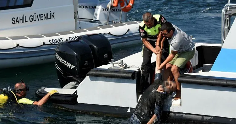 Çanakkale’de iskeleden denize düşen kişi hayata döndürüldü