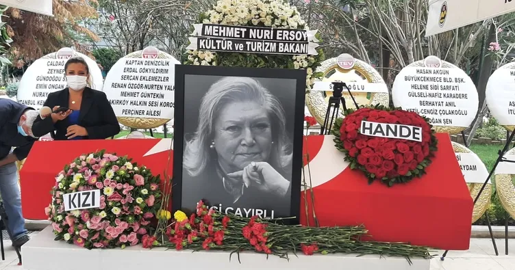 İnci Çayırlı son yolculuğuna uğurlandı