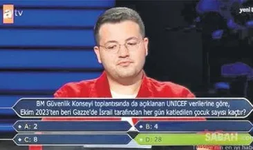 Milyoner’den zulme tepki