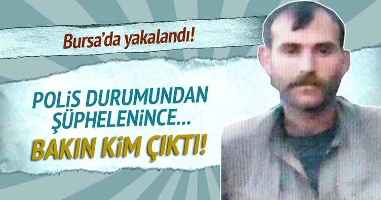 PKK’nın sözde komutanı Bursa’da yakalandı