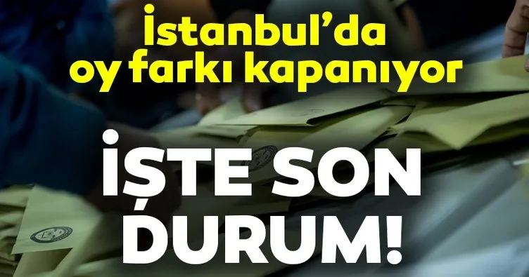 Son dakika haberi: Binali Yıldırım ve Ekrem İmamoğlu arasındaki oy farkı kaç? YSK İstanbul seçim sonuçları son durum!