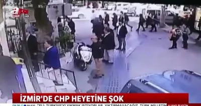 İzmir’de CHP heyetine şok! Elleri böyle havada kaldı