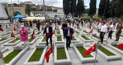Trabzon’da Kurban Bayramı arifesinde şehitlikler ziyaret edildi
