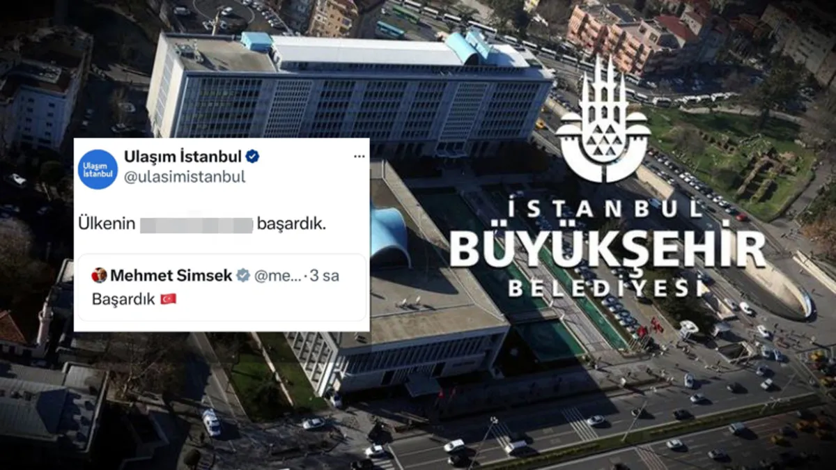 İBB'ye bağlı 'Ulaşım İstanbul'dan Bakan Şimşek'in paylaşımına küfür edilmişti: Soruşturma başlatıldı!