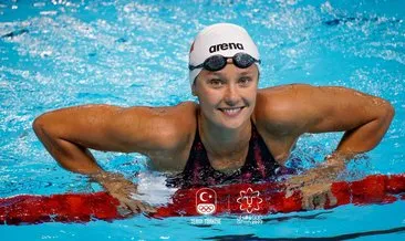 Milli yüzücü Victoria Zeynep Güneş’ten altın madalya!