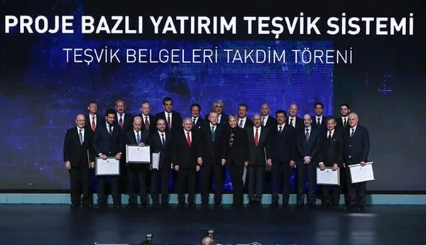 İşte isim isim teşvik alan şirketler