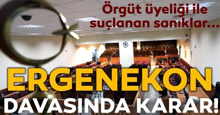 Son Dakika Haberi: Tarihi Ergenekon davasında karar verildi