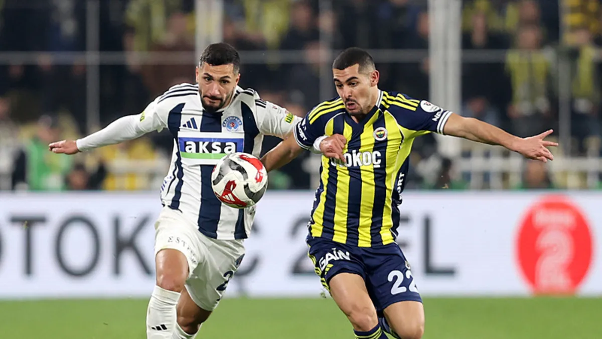 CANLI: Fenerbahçe - Kasımpaşa maçı! İkinci yarı oynanıyor
