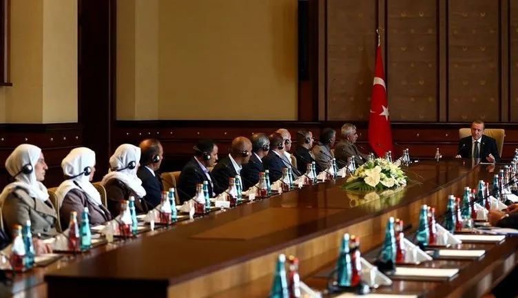 Erdoğan, Ezidi heyeti kabul etti