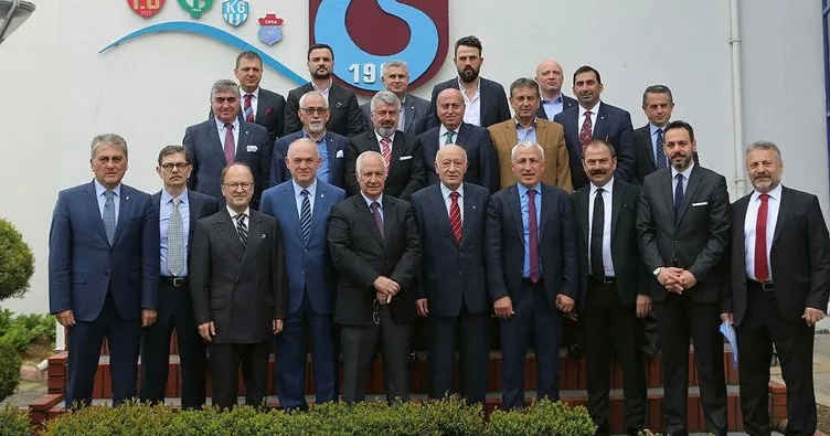 Trabzonspor’un yeni yönetimi görev dağılımı yaptı