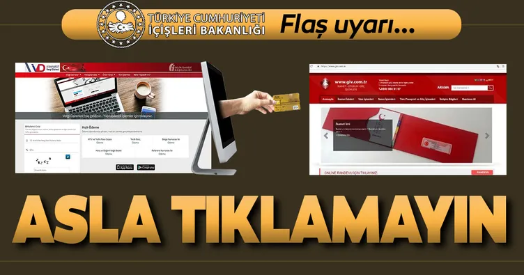 İçişleri Bakanlığı’ndan ’oltalama’ uyarısı