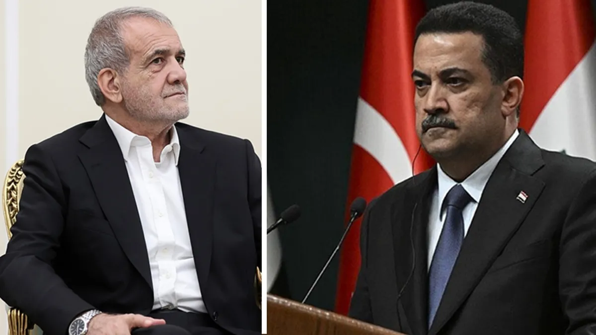 Irak Başbakanı Sudani ile İran Cumhurbaşkanı Pezeşkiyan “Suriye ve Gazze’yi” görüştü Irak Başbakanı Sudani ile İran Cumhurbaşkanı Pezeşkiyan “Suriye ve Gazze’yi” görüştü