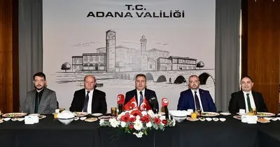 Vali Elban basın mensuplarıyla bir araya geldi