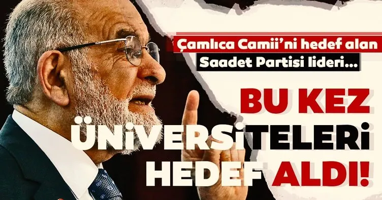 Karamollaoğlu üniversite açılmasına karşı çıktı