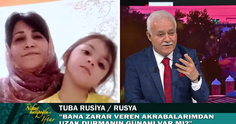 Son dakika haberi: Soru Rusya’dan geldi! Nihat Hatipoğlu cevapladı... Akrabalarımla görüşmemek günah mı?
