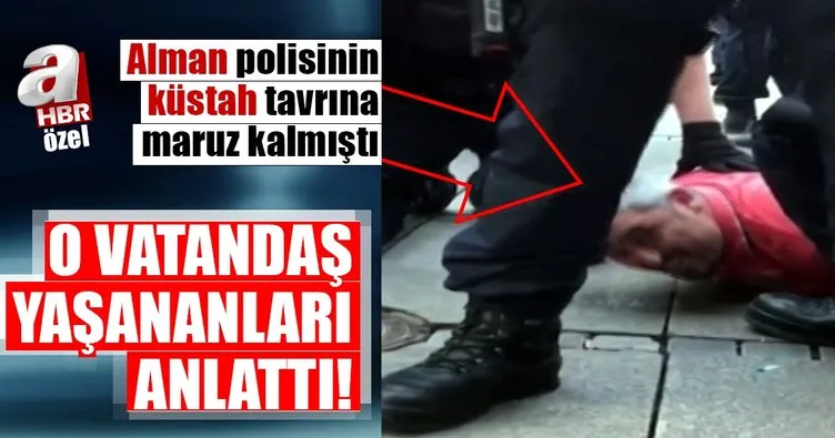 Son dakika haberi: O Türk vatandaşı A Habere açıklamalarda bulundu!
