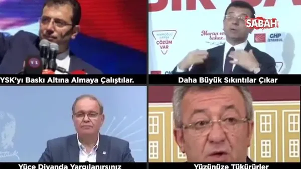 İşte CHP'nin tehdit dili