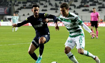 Konya’da 4-4’lük maç! Çılgın maçta Konyaspor ile Kasımpaşa yenişemedi