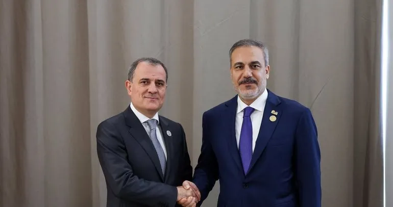 Dışişleri Bakanı Hakan Fidan Azerbaycanlı mevkidaşı Bayramov ile görüştü