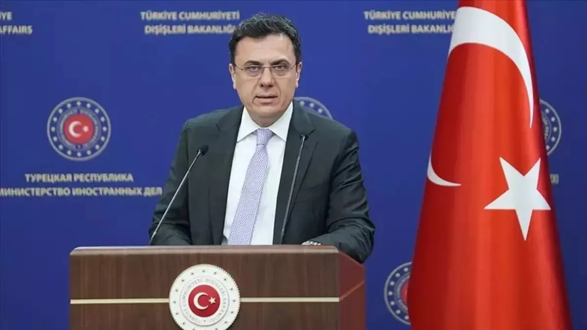 Dışişleri Sözcüsü Keçeli'den Sezar Yasası açıklaması: "Yaptırımların kaldırılmasını memnuniyetle karşılıyoruz"