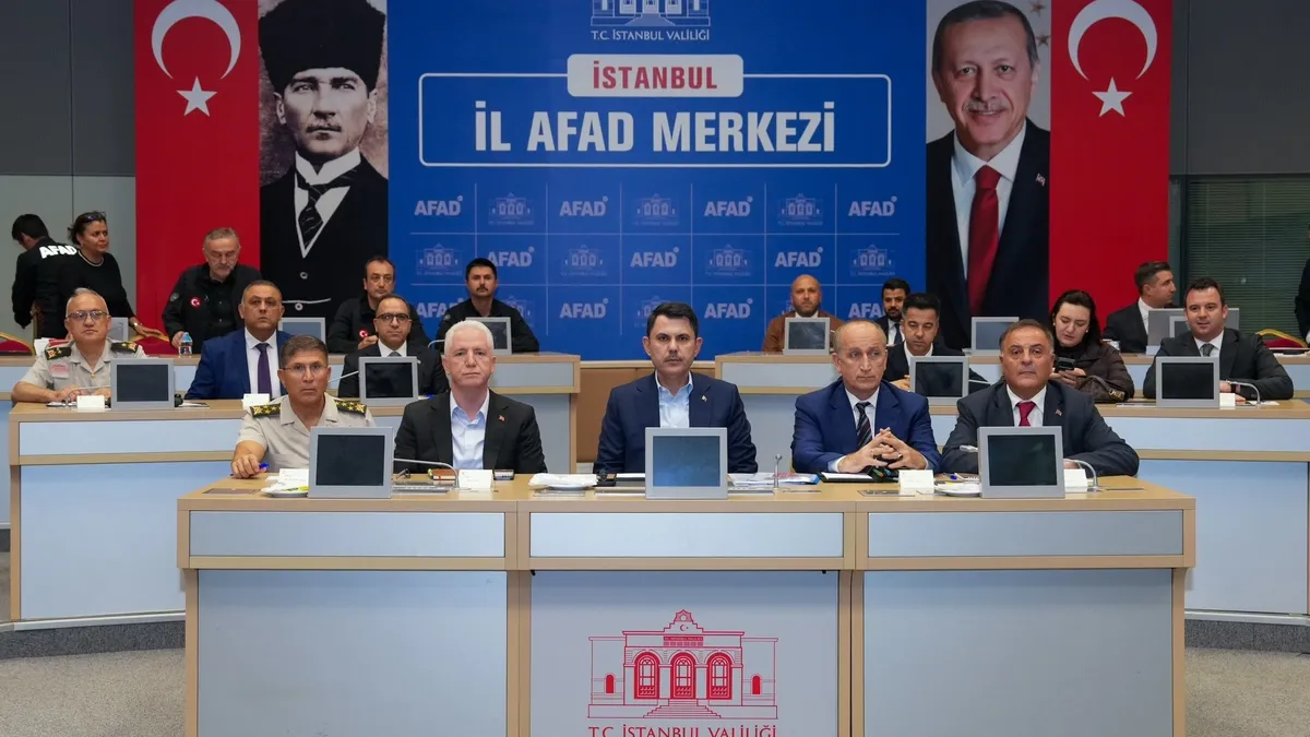Bakan Kurum başkanlığında Afet Koordinasyon Toplantısı düzenlendi