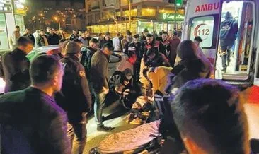 Sokak ortasında bıçaklı kavga: #burdur