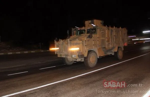 Suriye sınırına askeri sevkiyat sürüyor!