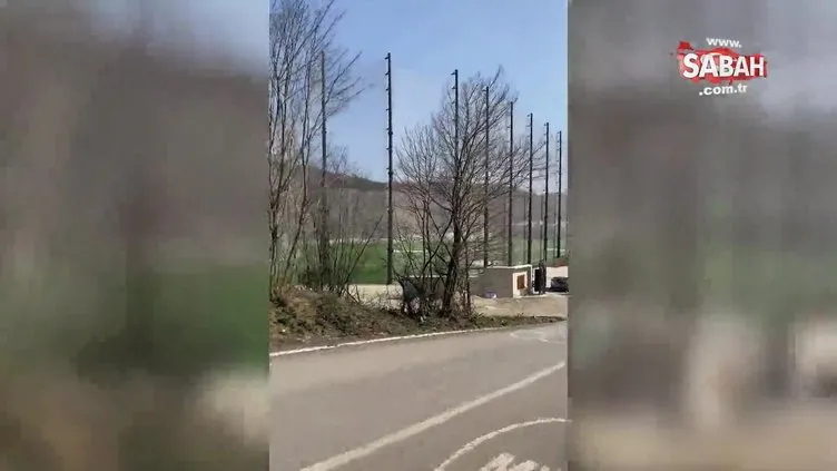 Hastane yoluna asfalt dökmeyen İmamoğlu, Koç ailesinin golf sahası için özel yol yaptı | Video