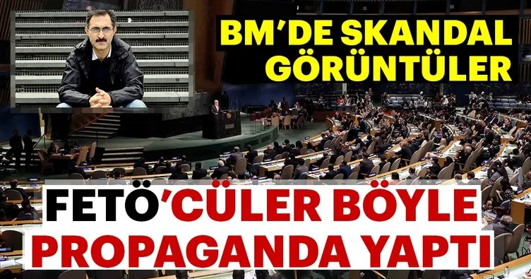 Terör örgütü temsilcileri BM binasında konuşturuldu