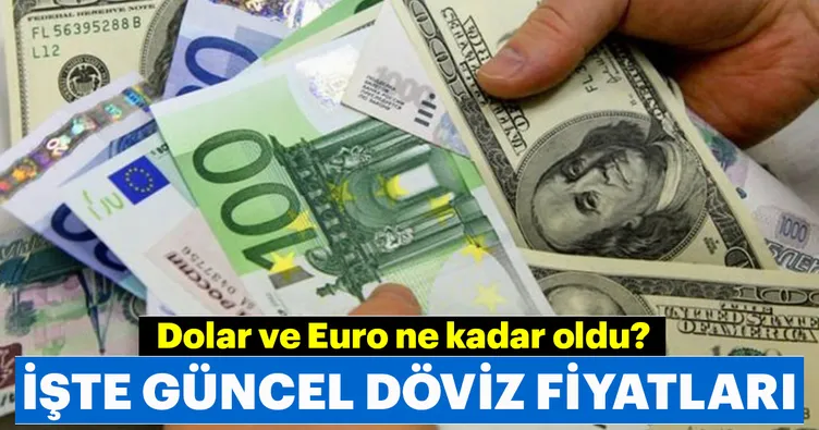 Dolar ne kadar oldu? İşte güncel döviz kurları!