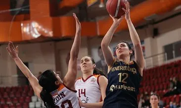 Kadınlar Basketbolda Galatasaray, Fenerbahçe’yi yendi